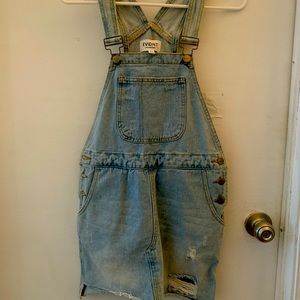 Denim Overall Dress